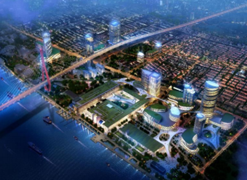 上海外滩杨浦大桥景观工程设计