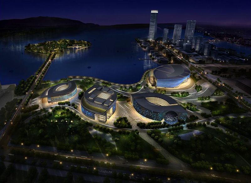 东方体育中心照明灯光工程