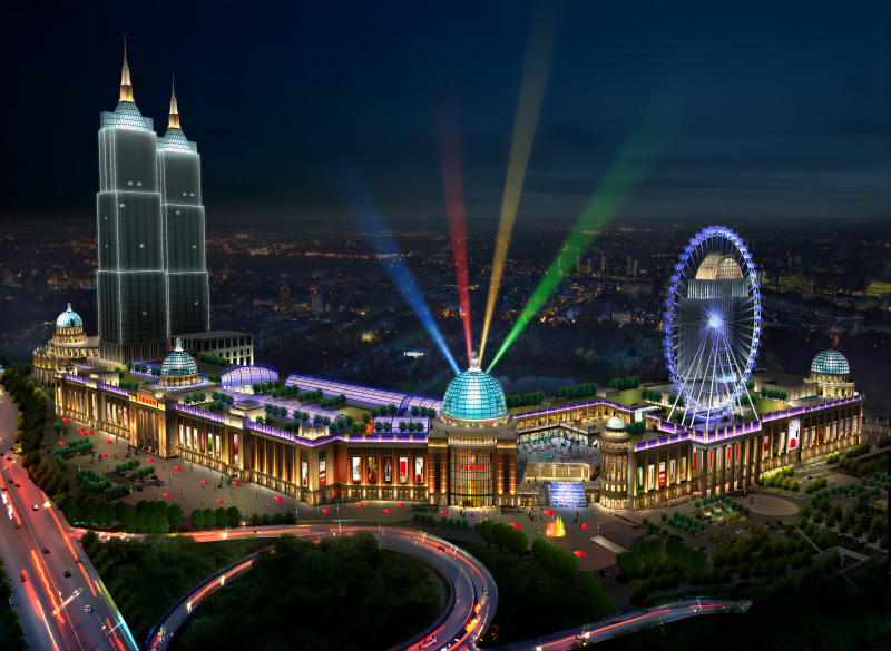 月星环球港照明工程